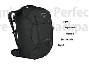 Travel Backpack Ergonomic Sustainable Case Study