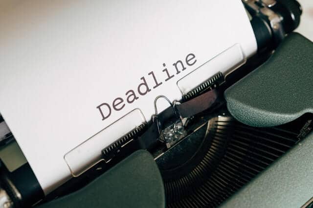 How to start living? Start with a deadline to get you into action